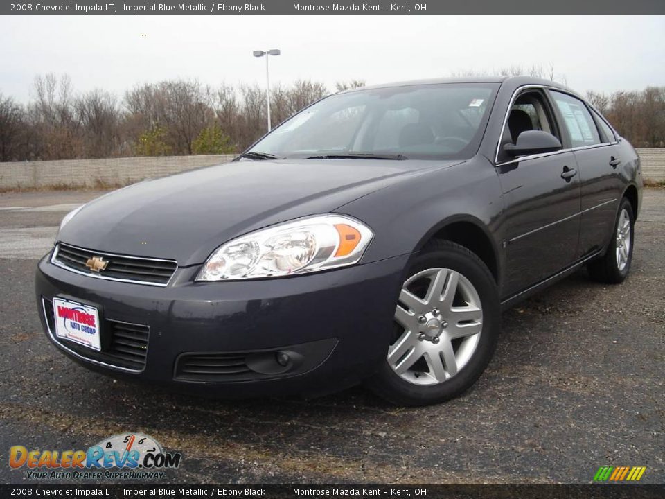 2008 Chevrolet Impala LT Imperial Blue Metallic / Ebony Black Photo #1