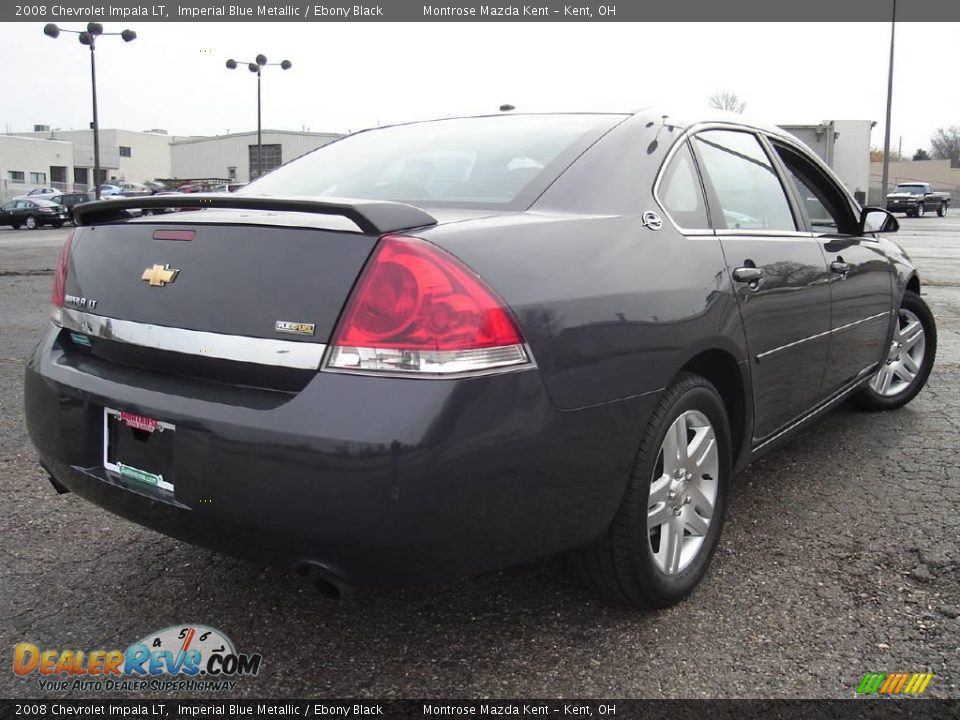 2008 Chevrolet Impala LT Imperial Blue Metallic / Ebony Black Photo #5