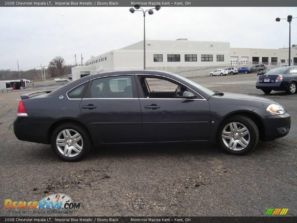 2008 Chevrolet Impala LT Imperial Blue Metallic / Ebony Black Photo #6