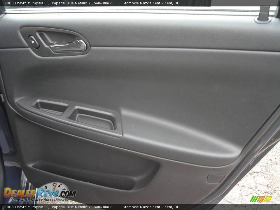 2008 Chevrolet Impala LT Imperial Blue Metallic / Ebony Black Photo #19