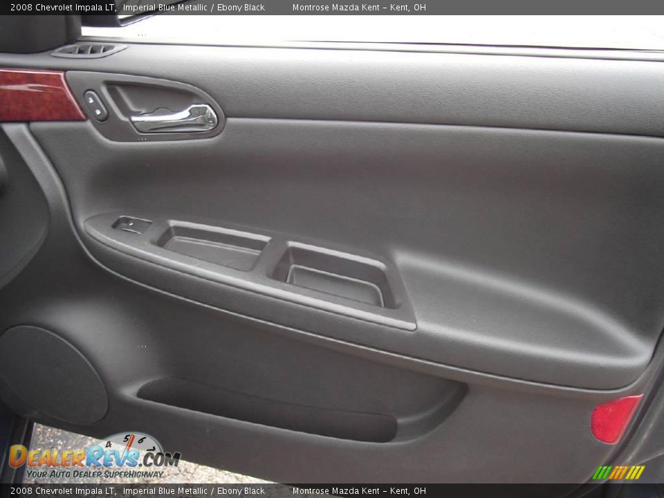 2008 Chevrolet Impala LT Imperial Blue Metallic / Ebony Black Photo #20