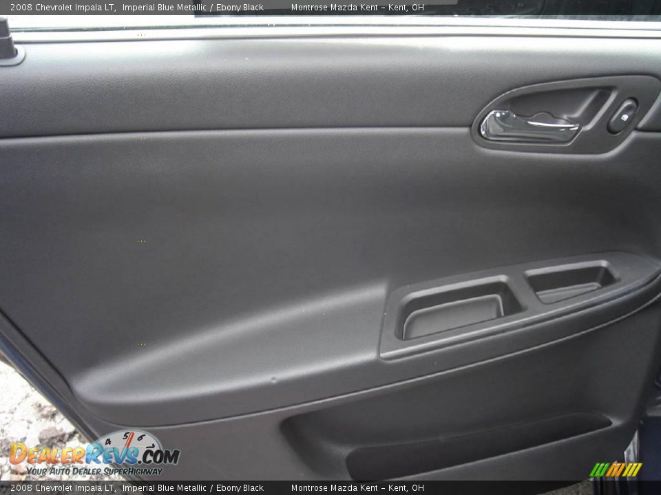 2008 Chevrolet Impala LT Imperial Blue Metallic / Ebony Black Photo #22