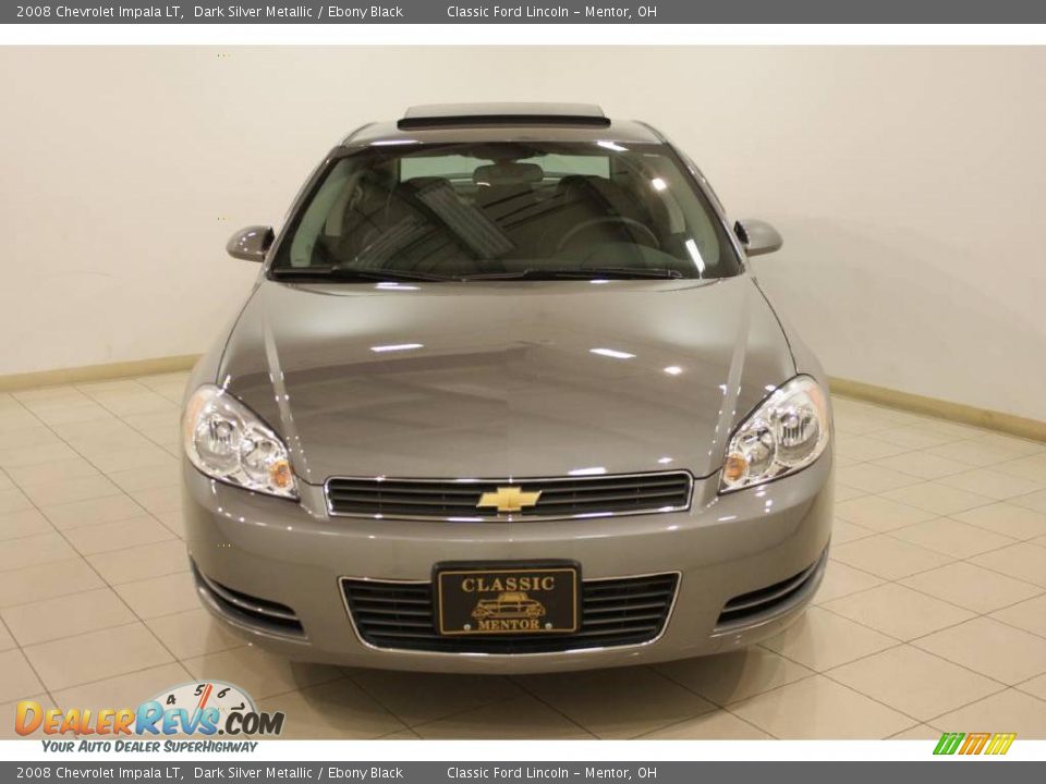 2008 Chevrolet Impala LT Dark Silver Metallic / Ebony Black Photo #2