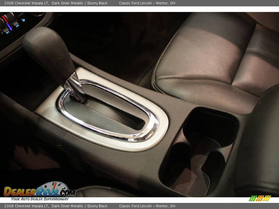 2008 Chevrolet Impala LT Dark Silver Metallic / Ebony Black Photo #15