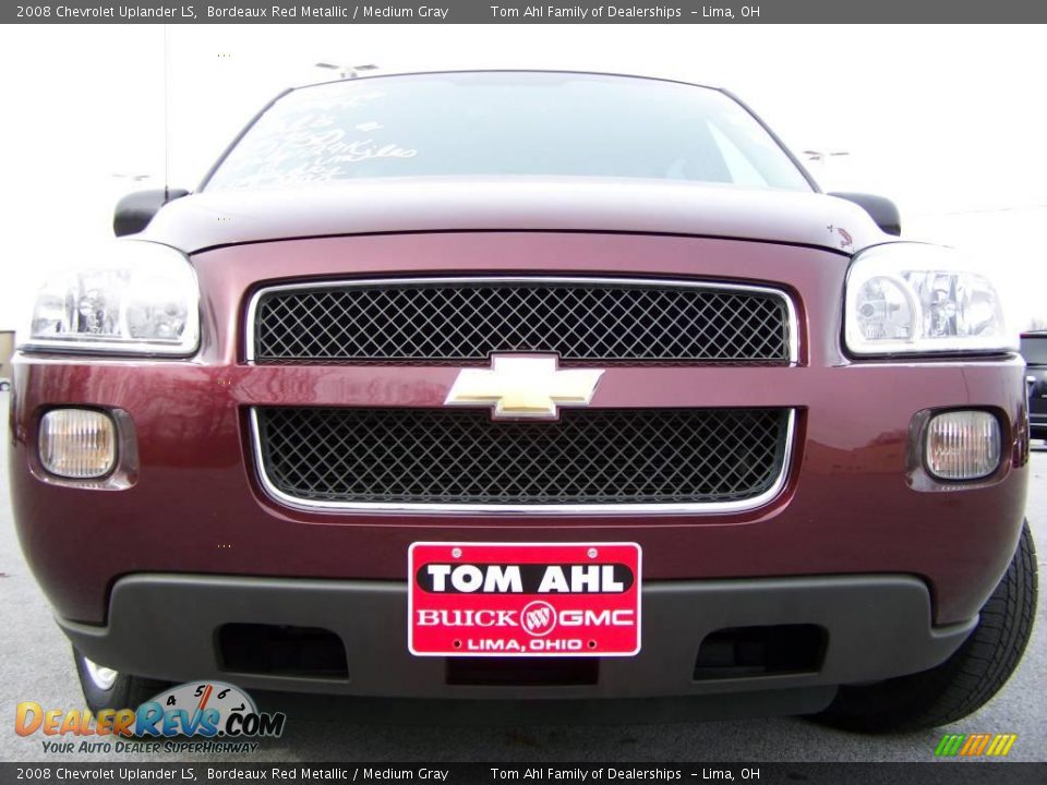 2008 Chevrolet Uplander LS Bordeaux Red Metallic / Medium Gray Photo #2