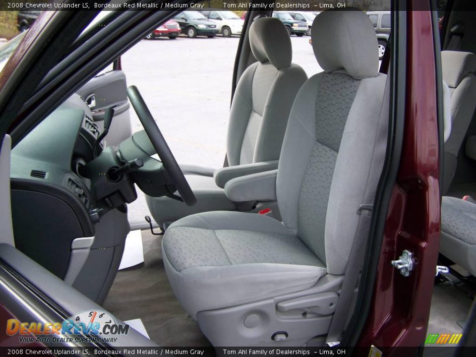 2008 Chevrolet Uplander LS Bordeaux Red Metallic / Medium Gray Photo #7