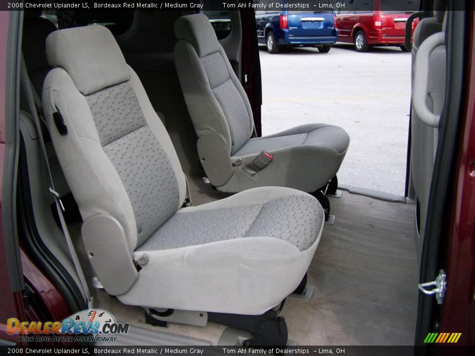 2008 Chevrolet Uplander LS Bordeaux Red Metallic / Medium Gray Photo #10