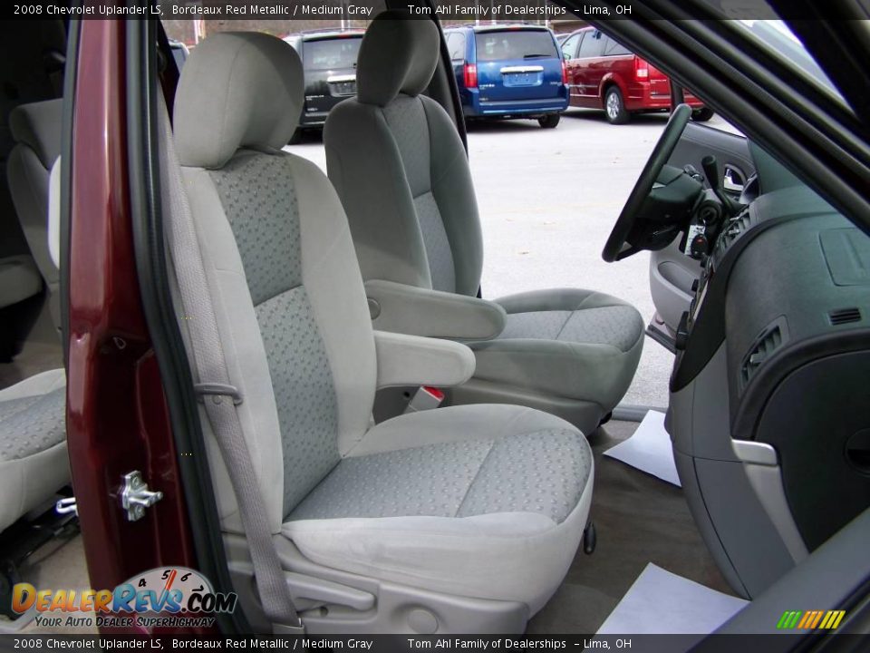 2008 Chevrolet Uplander LS Bordeaux Red Metallic / Medium Gray Photo #11