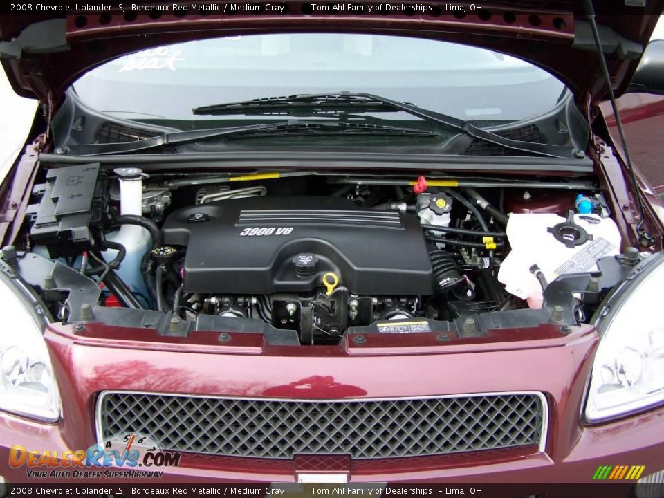 2008 Chevrolet Uplander LS Bordeaux Red Metallic / Medium Gray Photo #14