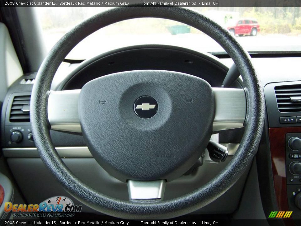 2008 Chevrolet Uplander LS Bordeaux Red Metallic / Medium Gray Photo #16