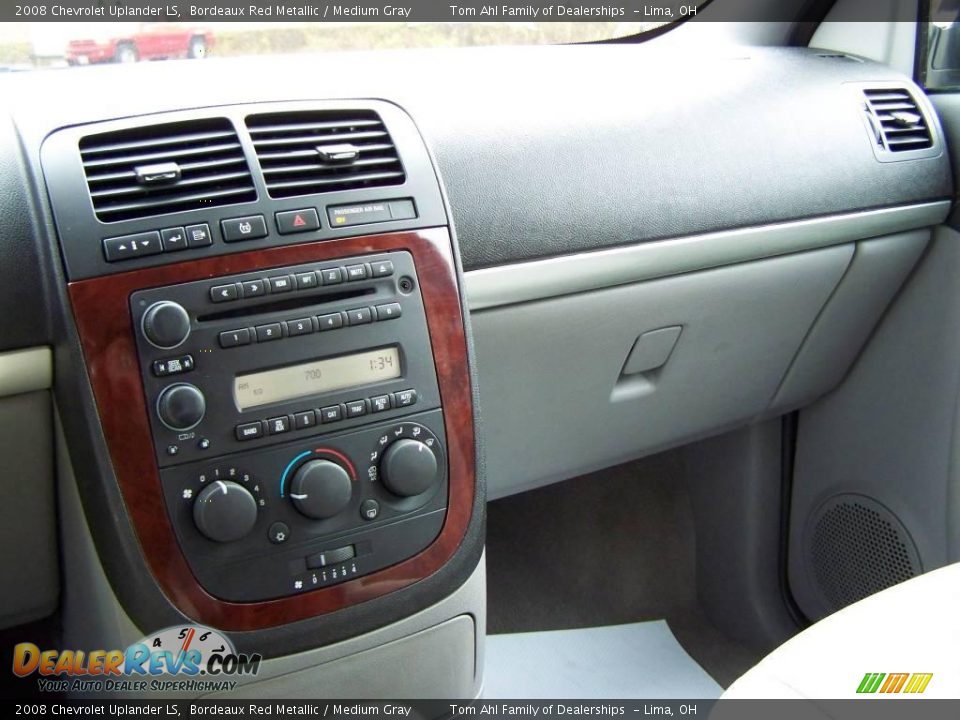 2008 Chevrolet Uplander LS Bordeaux Red Metallic / Medium Gray Photo #17