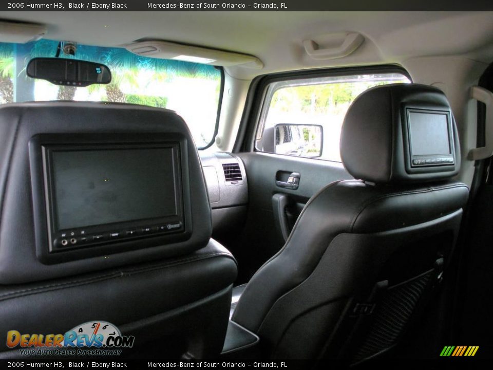 2006 Hummer H3 Black / Ebony Black Photo #14