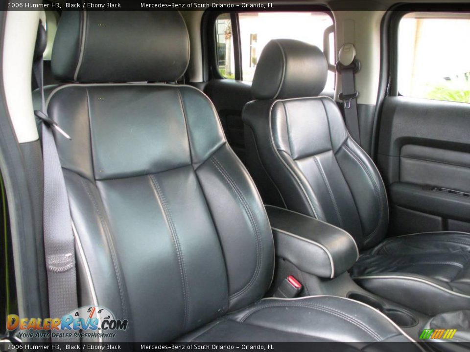 2006 Hummer H3 Black / Ebony Black Photo #16