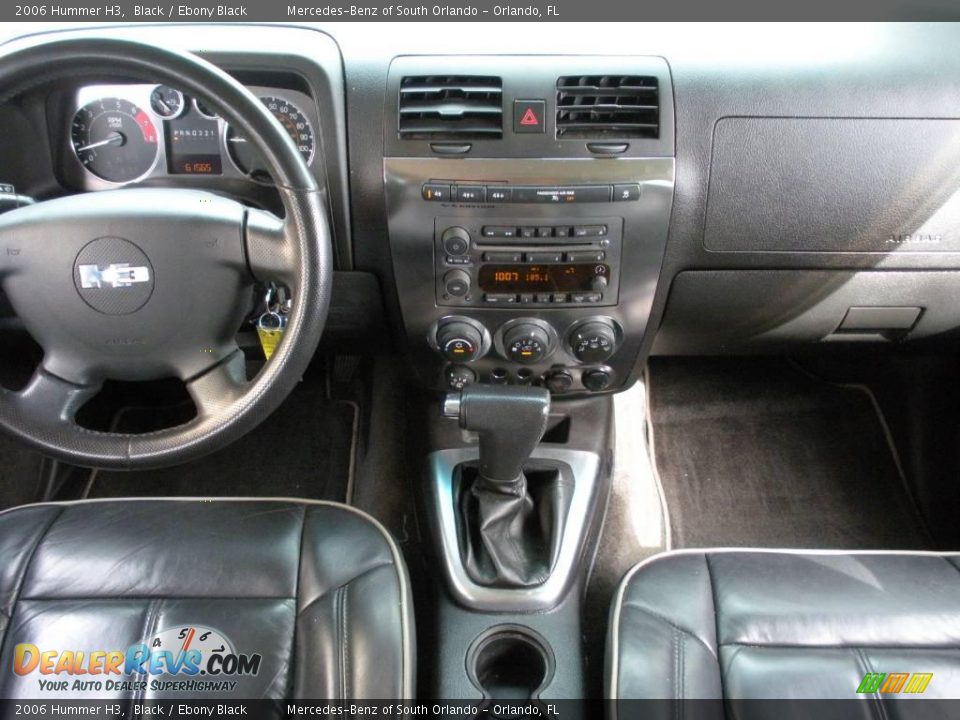2006 Hummer H3 Black / Ebony Black Photo #17