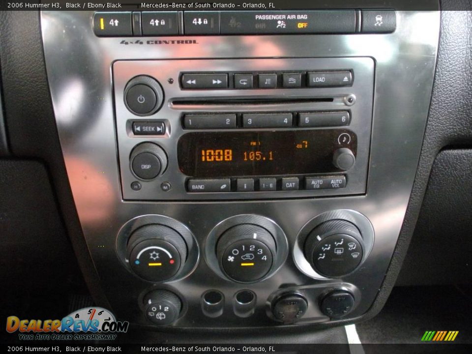 2006 Hummer H3 Black / Ebony Black Photo #21