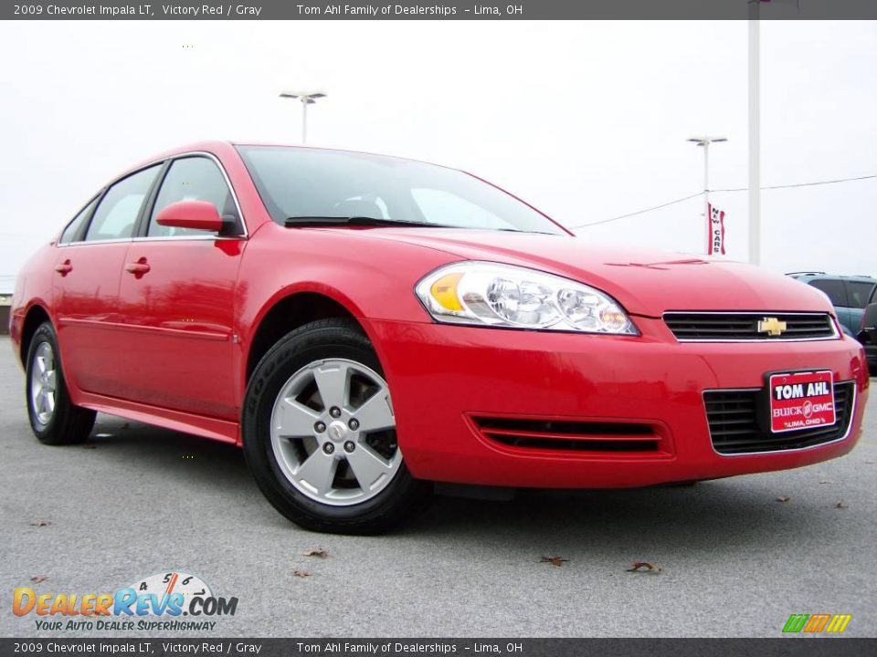 2009 Chevrolet Impala LT Victory Red / Gray Photo #1