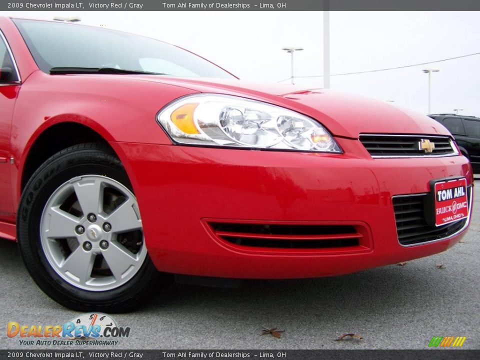 2009 Chevrolet Impala LT Victory Red / Gray Photo #2