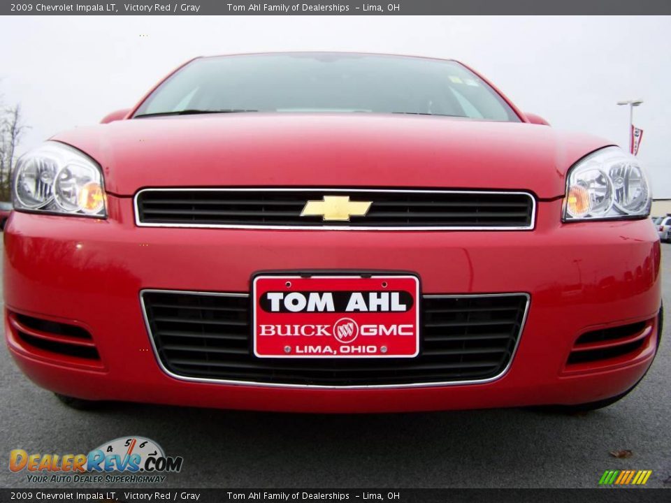 2009 Chevrolet Impala LT Victory Red / Gray Photo #3