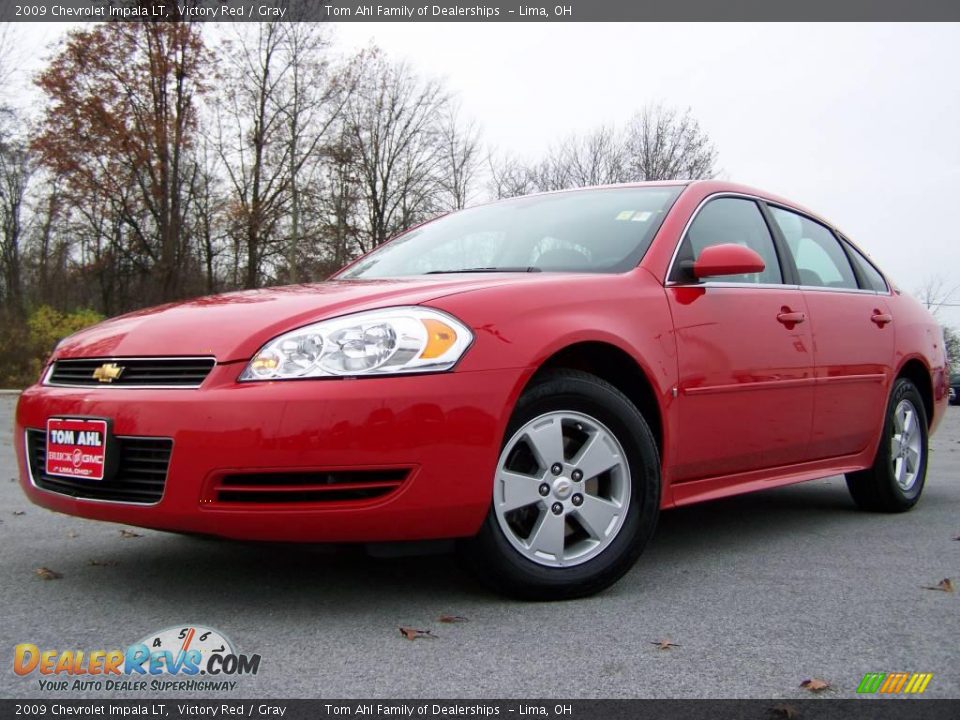 2009 Chevrolet Impala LT Victory Red / Gray Photo #5