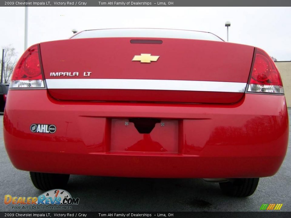 2009 Chevrolet Impala LT Victory Red / Gray Photo #6