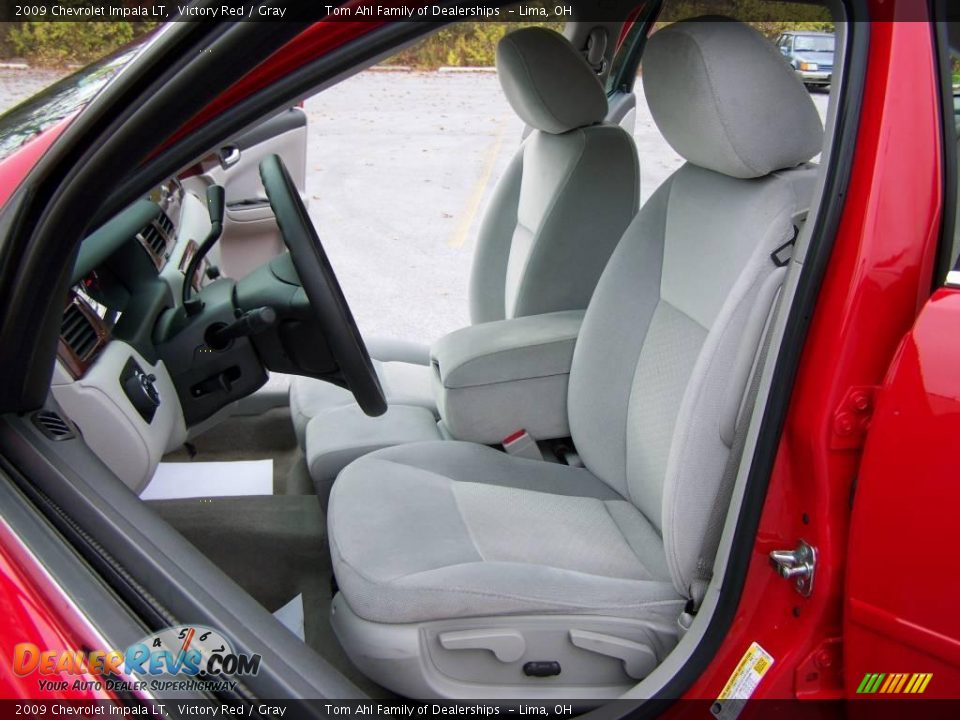 2009 Chevrolet Impala LT Victory Red / Gray Photo #9