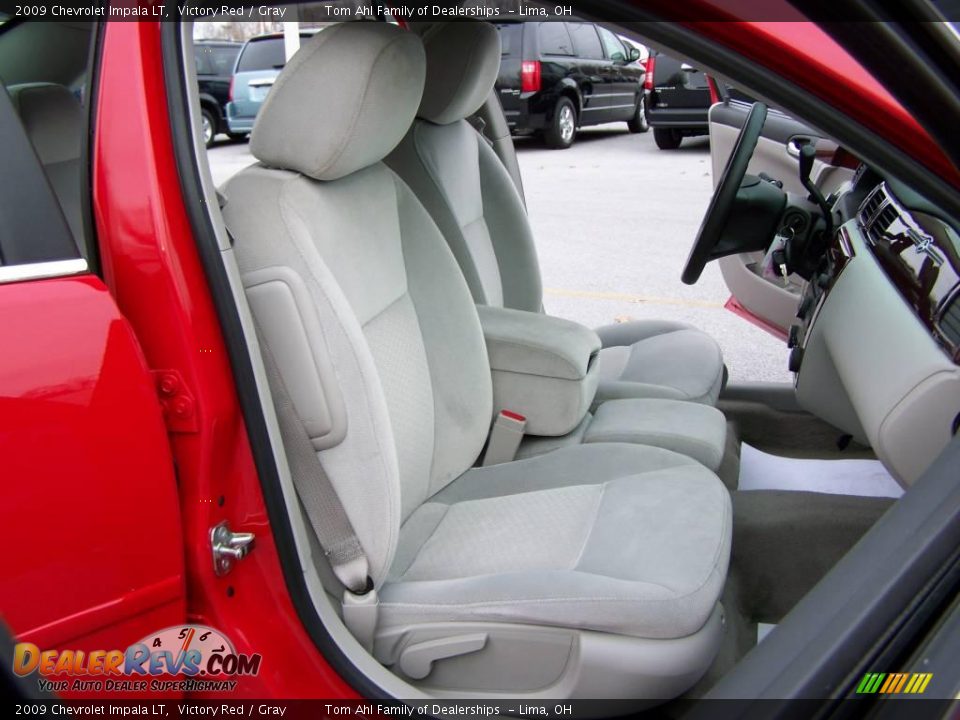 2009 Chevrolet Impala LT Victory Red / Gray Photo #12