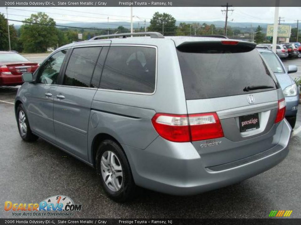 2006 Honda Odyssey EX-L Slate Green Metallic / Gray Photo #4