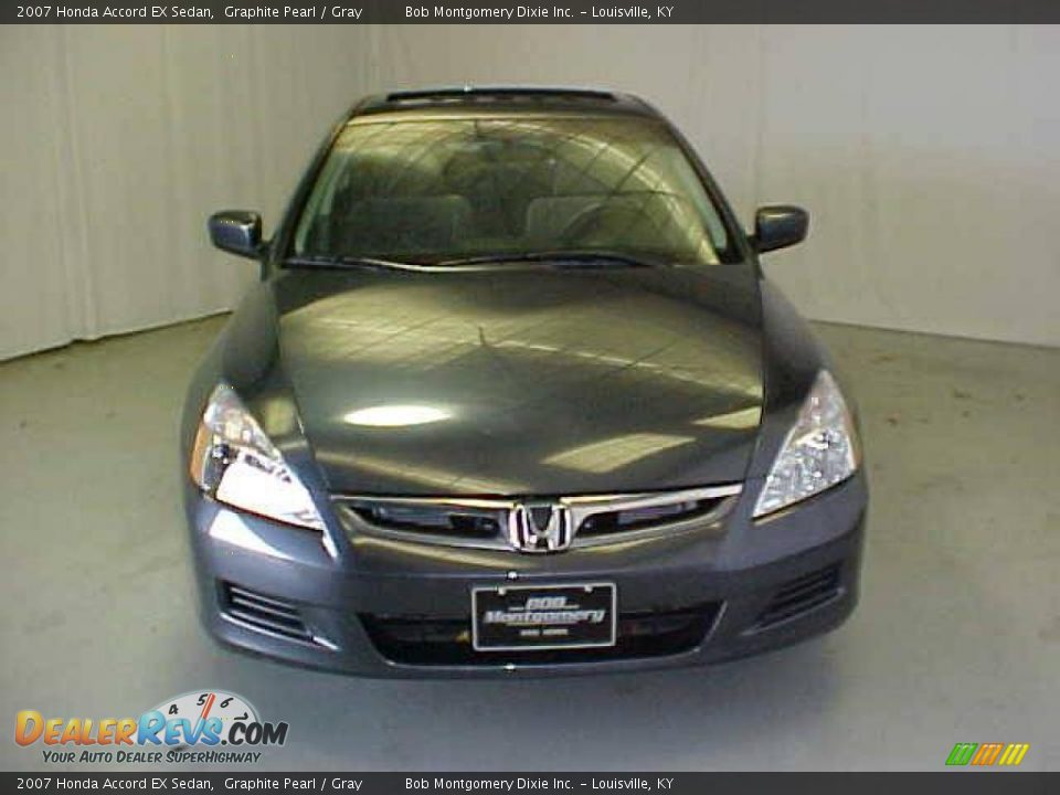 2007 Honda Accord EX Sedan Graphite Pearl / Gray Photo #2