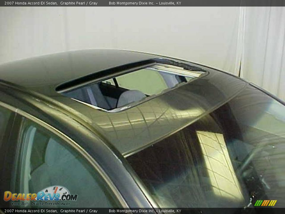 2007 Honda Accord EX Sedan Graphite Pearl / Gray Photo #5
