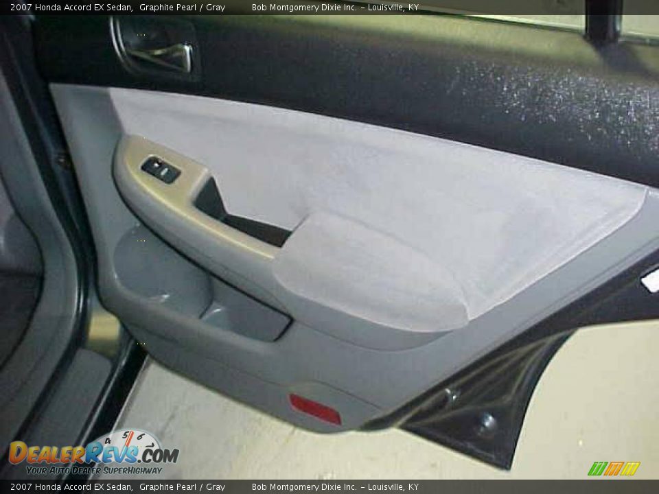 2007 Honda Accord EX Sedan Graphite Pearl / Gray Photo #9