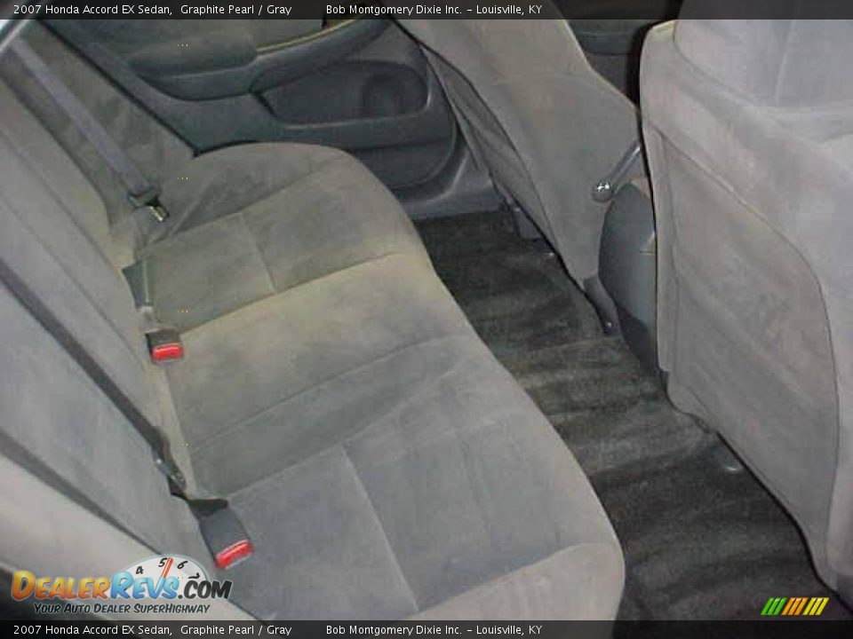 2007 Honda Accord EX Sedan Graphite Pearl / Gray Photo #10