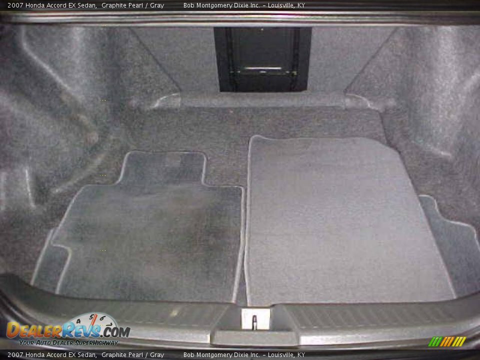 2007 Honda Accord EX Sedan Graphite Pearl / Gray Photo #22