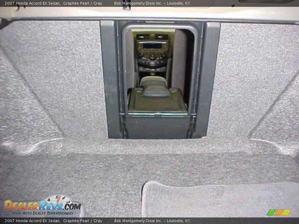 2007 Honda Accord EX Sedan Graphite Pearl / Gray Photo #24