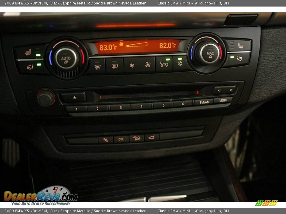 2009 BMW X5 xDrive30i Black Sapphire Metallic / Saddle Brown Nevada Leather Photo #19