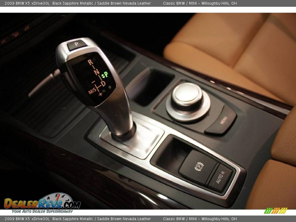 2009 BMW X5 xDrive30i Black Sapphire Metallic / Saddle Brown Nevada Leather Photo #20