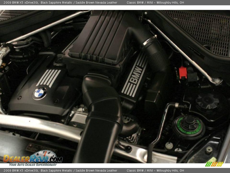 2009 BMW X5 xDrive30i Black Sapphire Metallic / Saddle Brown Nevada Leather Photo #27