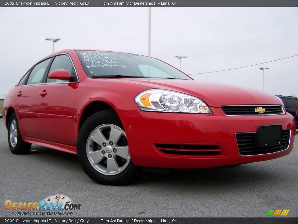 2009 Chevrolet Impala LT Victory Red / Gray Photo #1