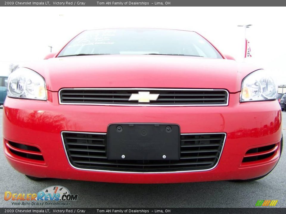 2009 Chevrolet Impala LT Victory Red / Gray Photo #2
