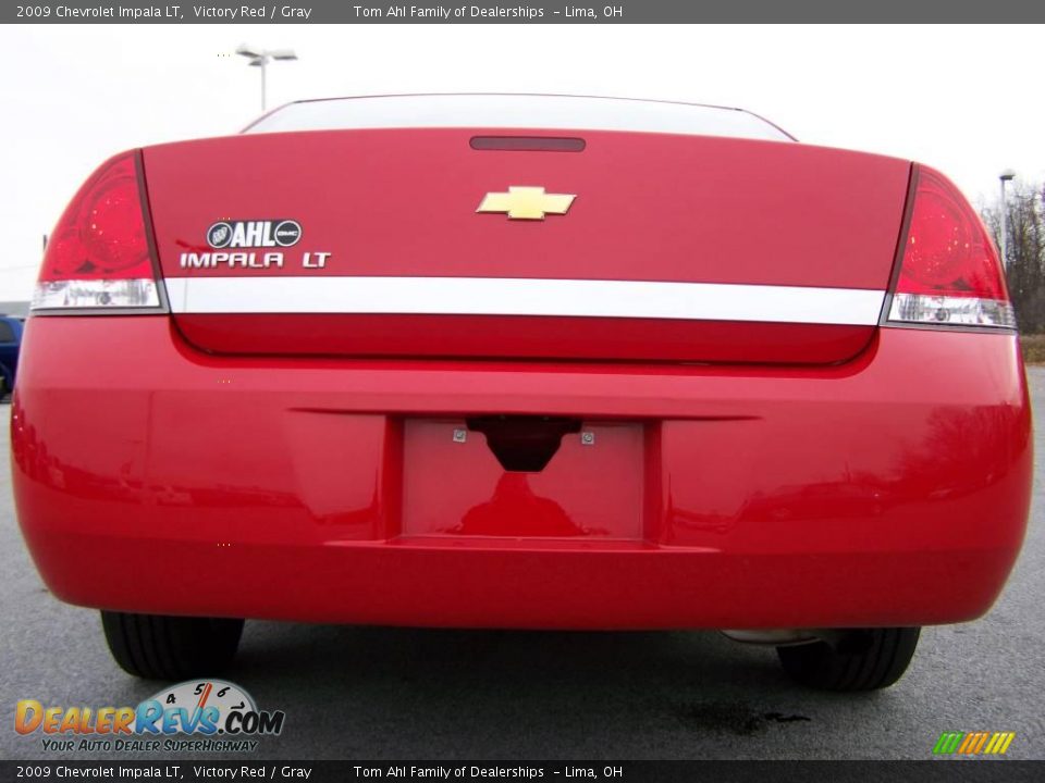 2009 Chevrolet Impala LT Victory Red / Gray Photo #5