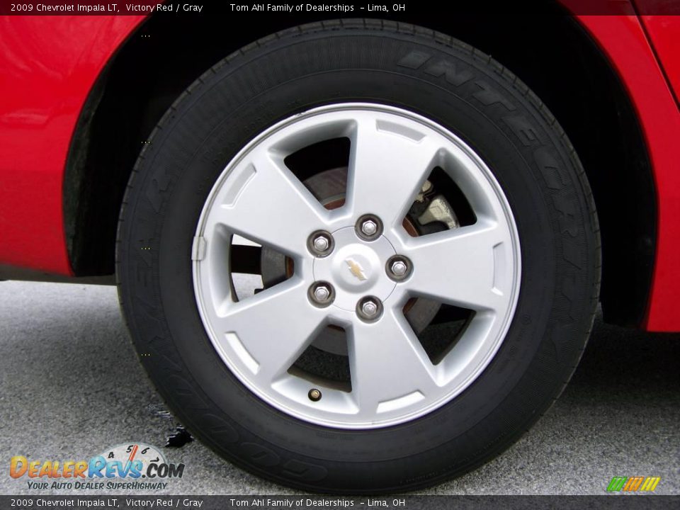 2009 Chevrolet Impala LT Victory Red / Gray Photo #7