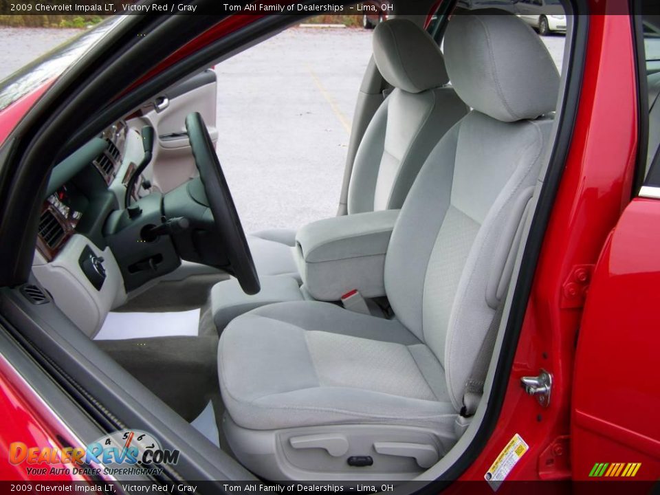 2009 Chevrolet Impala LT Victory Red / Gray Photo #8