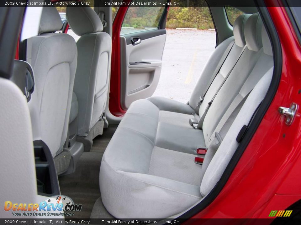 2009 Chevrolet Impala LT Victory Red / Gray Photo #9