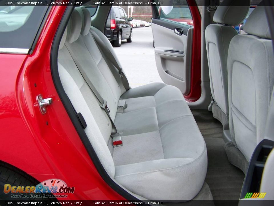 2009 Chevrolet Impala LT Victory Red / Gray Photo #10