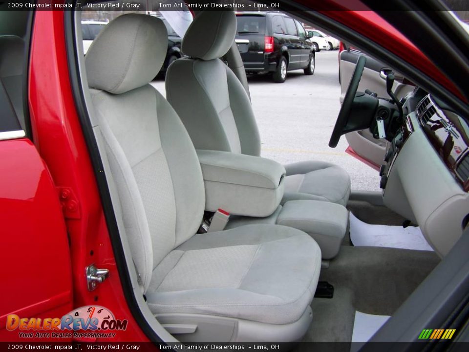 2009 Chevrolet Impala LT Victory Red / Gray Photo #11