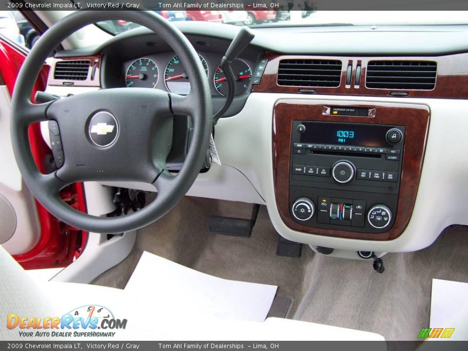 2009 Chevrolet Impala LT Victory Red / Gray Photo #12