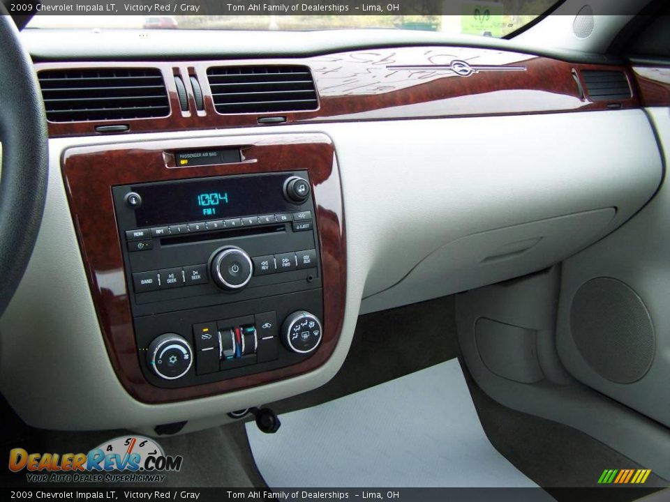 2009 Chevrolet Impala LT Victory Red / Gray Photo #16