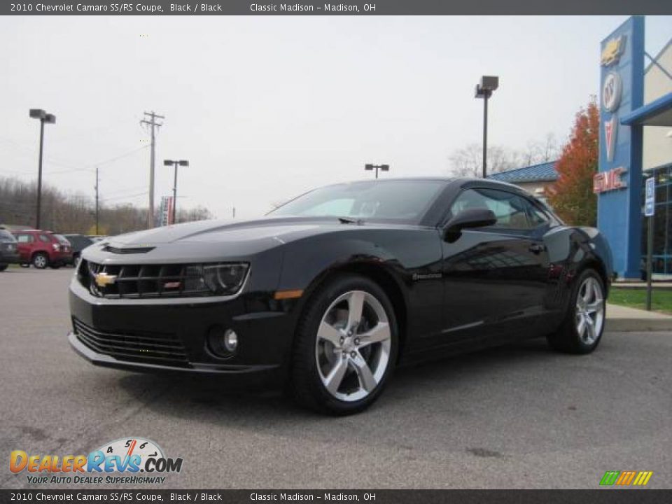 2010 Chevrolet Camaro SS/RS Coupe Black / Black Photo #1