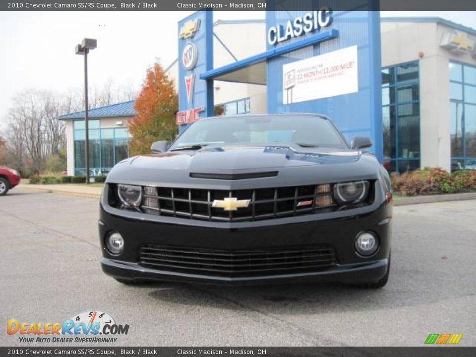 2010 Chevrolet Camaro SS/RS Coupe Black / Black Photo #2