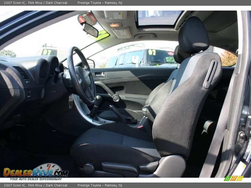 2007 Scion tC Flint Mica / Dark Charcoal Photo #7
