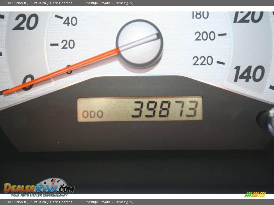 2007 Scion tC Flint Mica / Dark Charcoal Photo #11